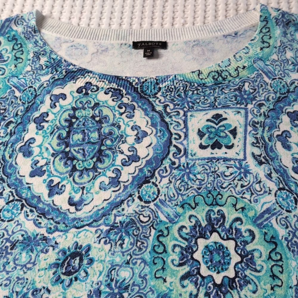 Talbot's pullover sweater Size M - Picture 3 of 10